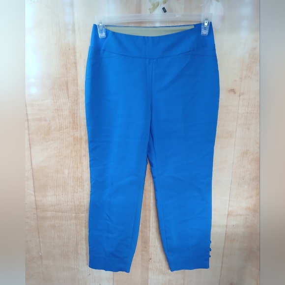 Investments Royal Blue Cropped Pants - Picture 1 of 5